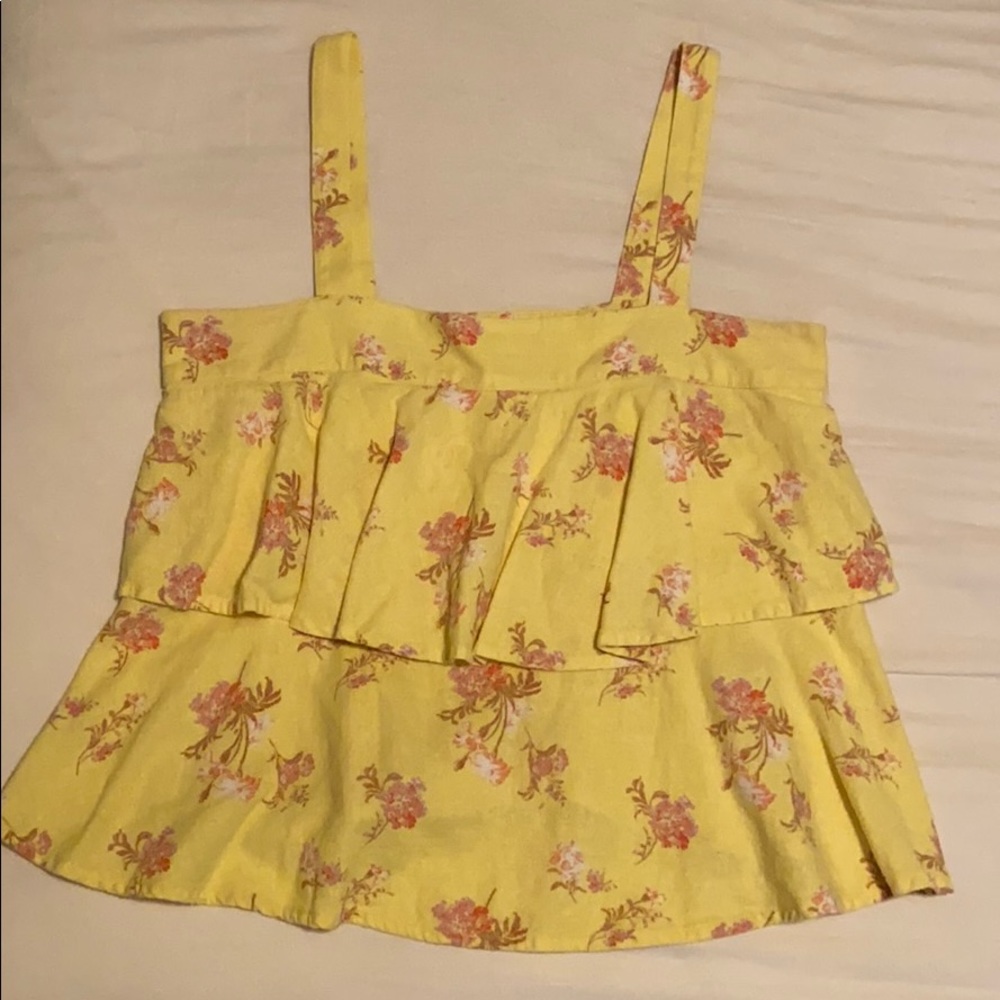 Floral tank top